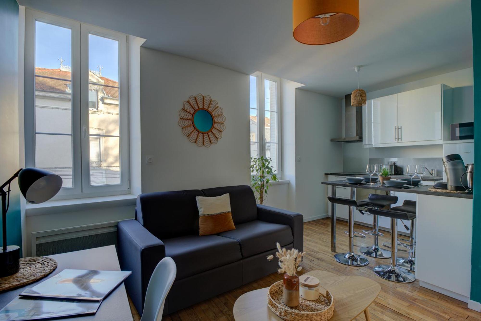 Апартаменты Le Tournassin-Balcon-Stationnement Gratuit Бург-ан-Бресс Экстерьер фото