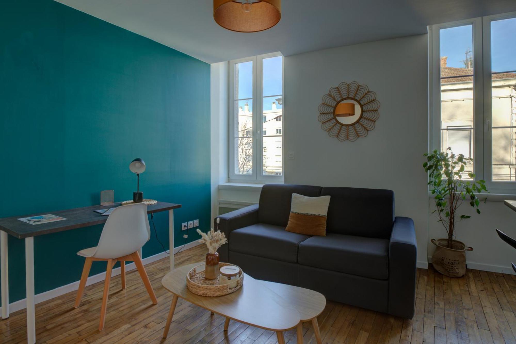 Апартаменты Le Tournassin-Balcon-Stationnement Gratuit Бург-ан-Бресс Экстерьер фото